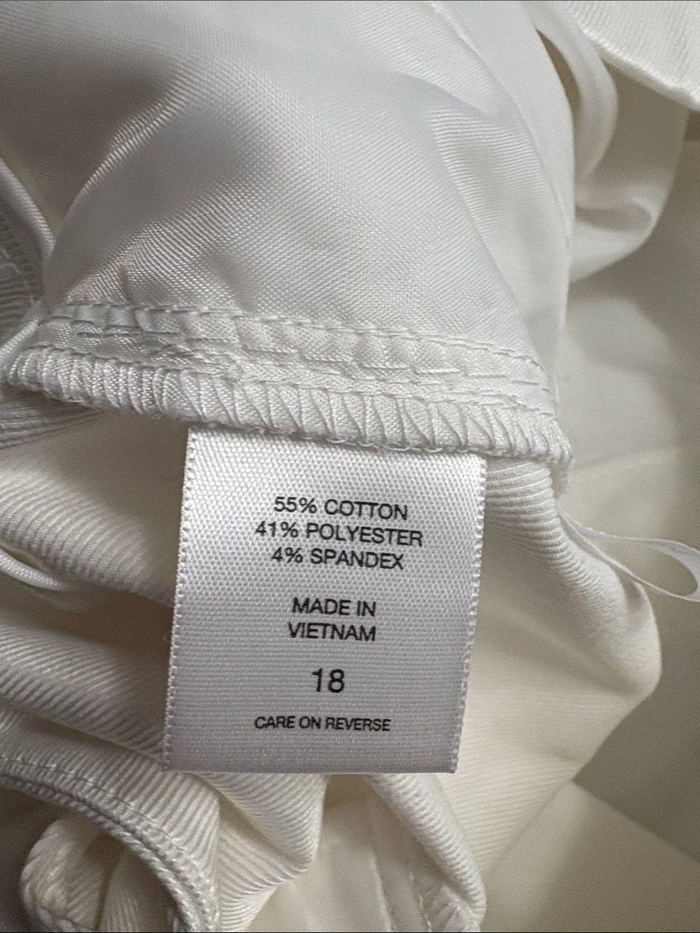7th AVENUE DESIGN STUDIO NY & CO Shorts in Bright White Size 18 — NWT!!! - Picture 11 of 13